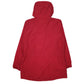 Mens Red Eddie Bauer Fleece Lined  Coat