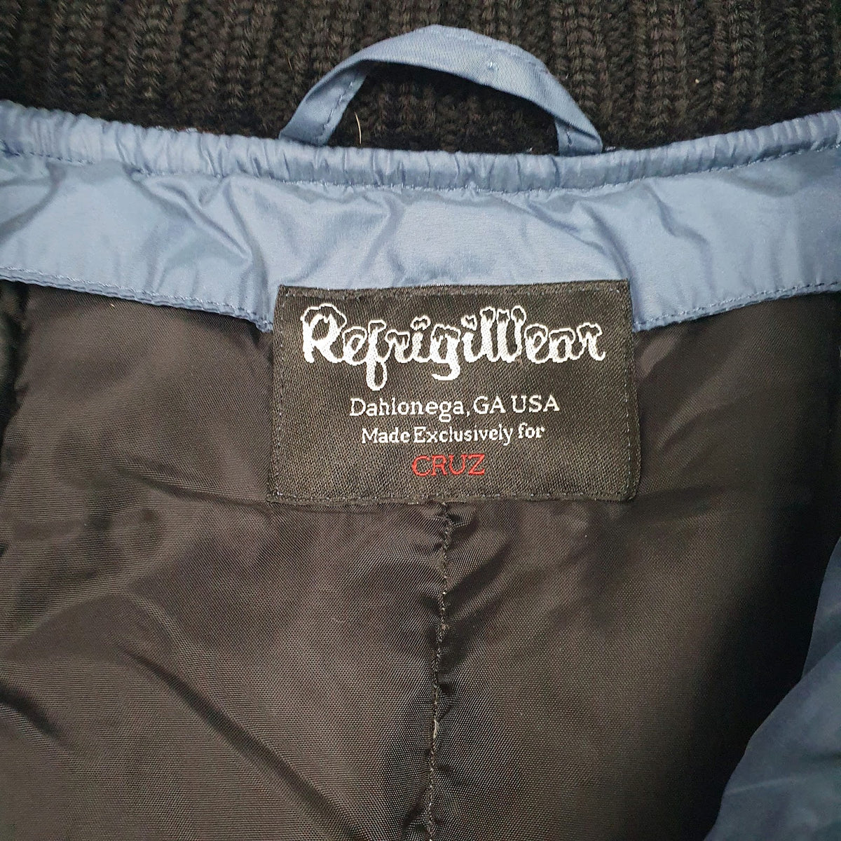 Womens Blue Refrigiwear   Coat