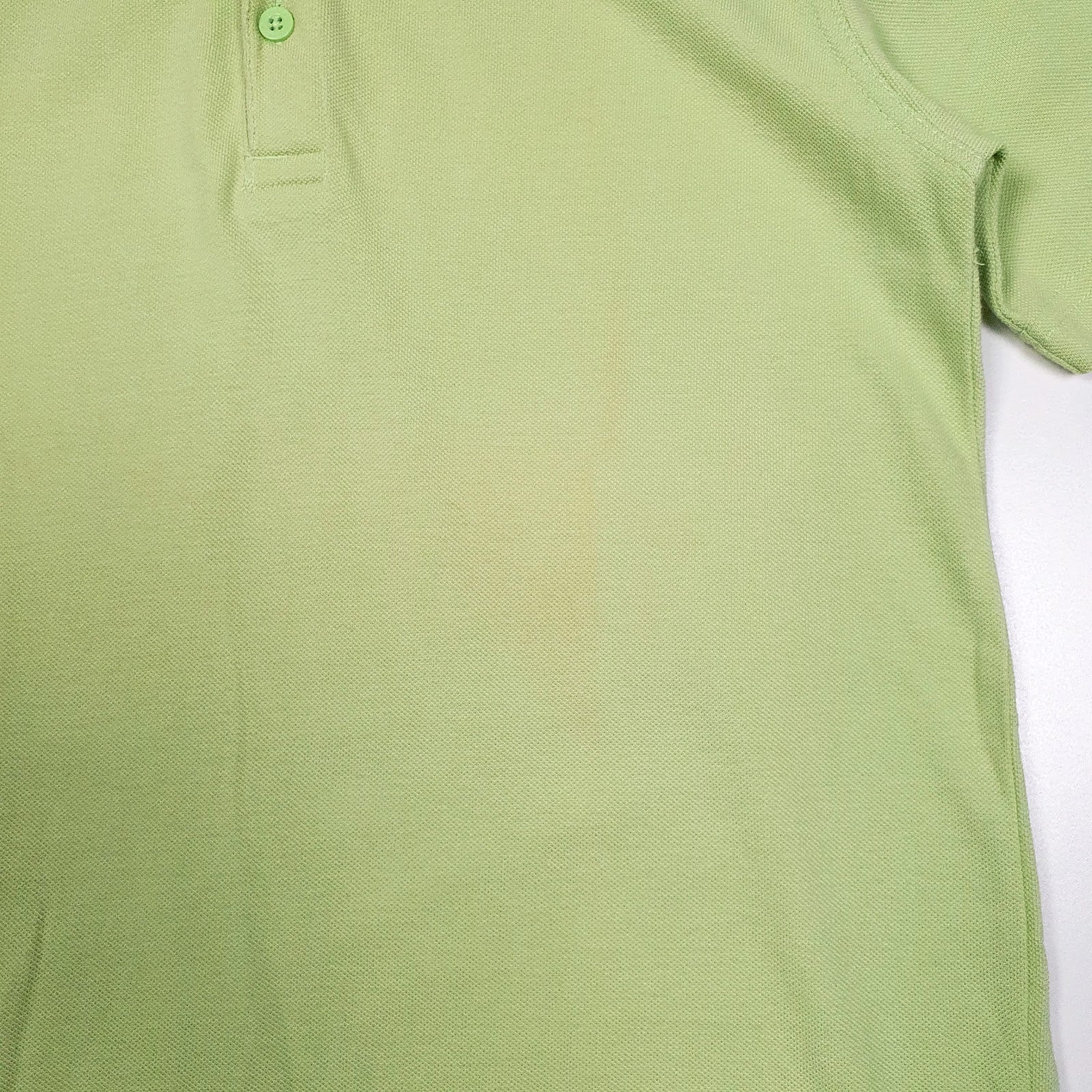 Mens Green Reebok   Polo Shirt