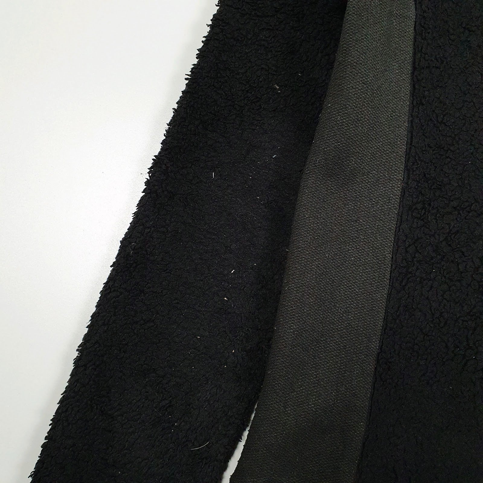 Womens Black The North Face Fluffy Full Zip Jumper