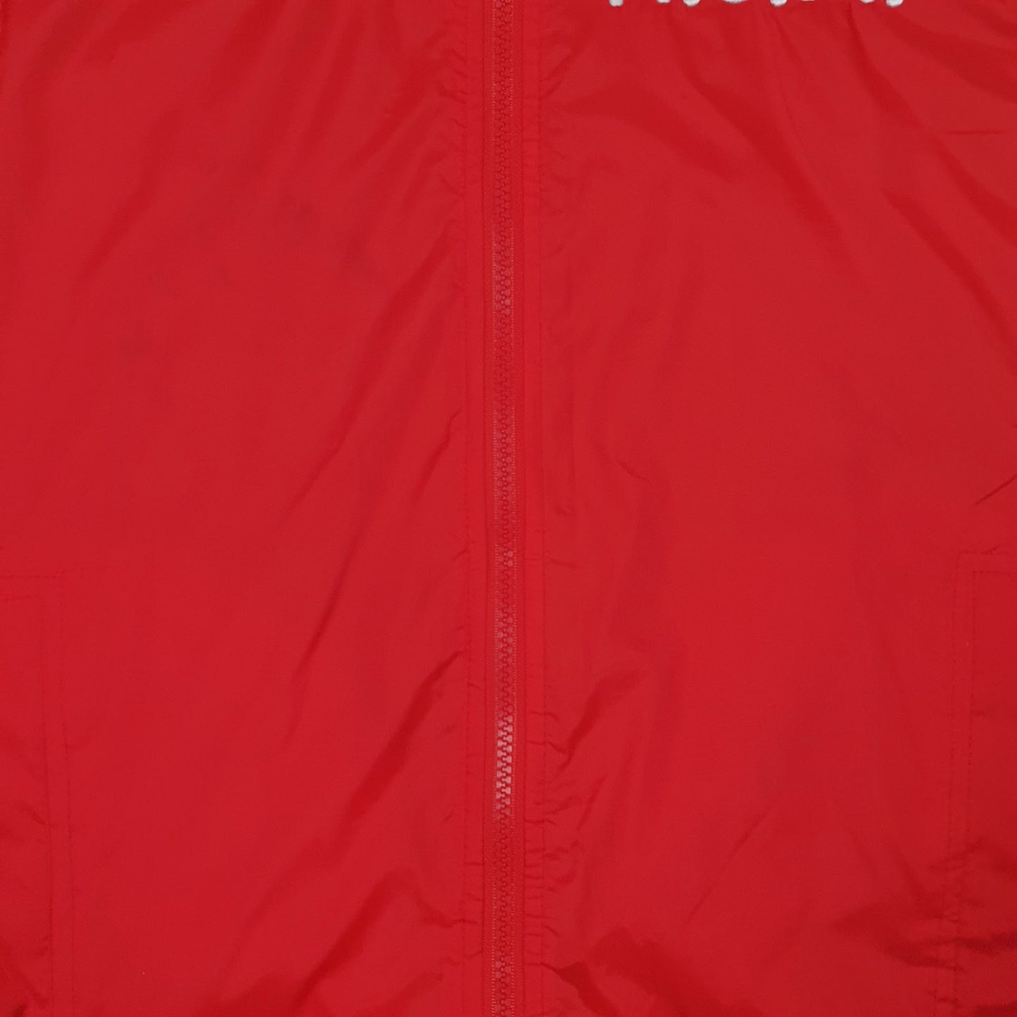 Mens Red Kariban Fleece Lined  Coat