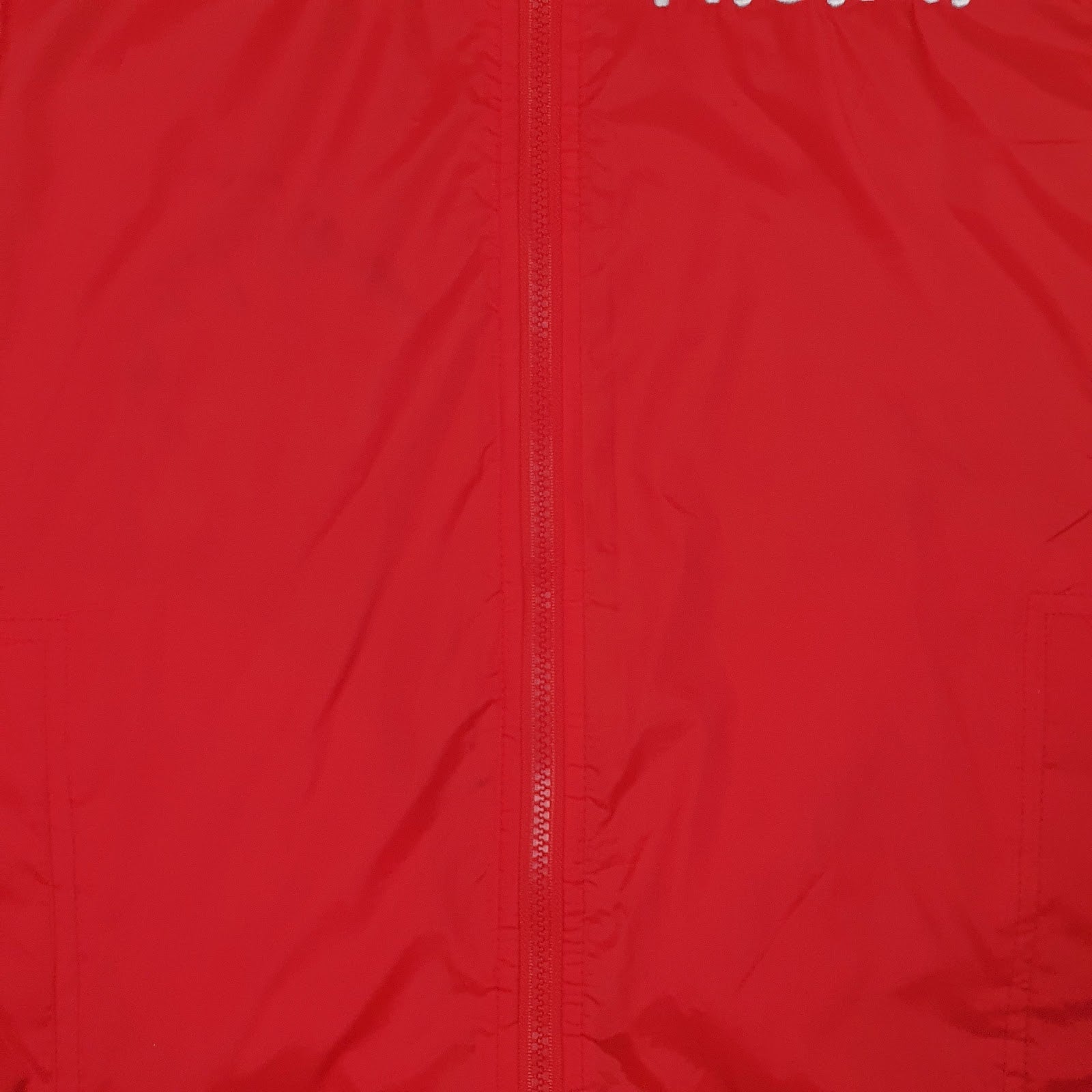 Mens Red Kariban Fleece Lined  Coat