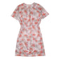 Womens Pink Unbranded  Short Sleeve Dress