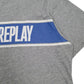 Mens Grey Replay   T Shirt