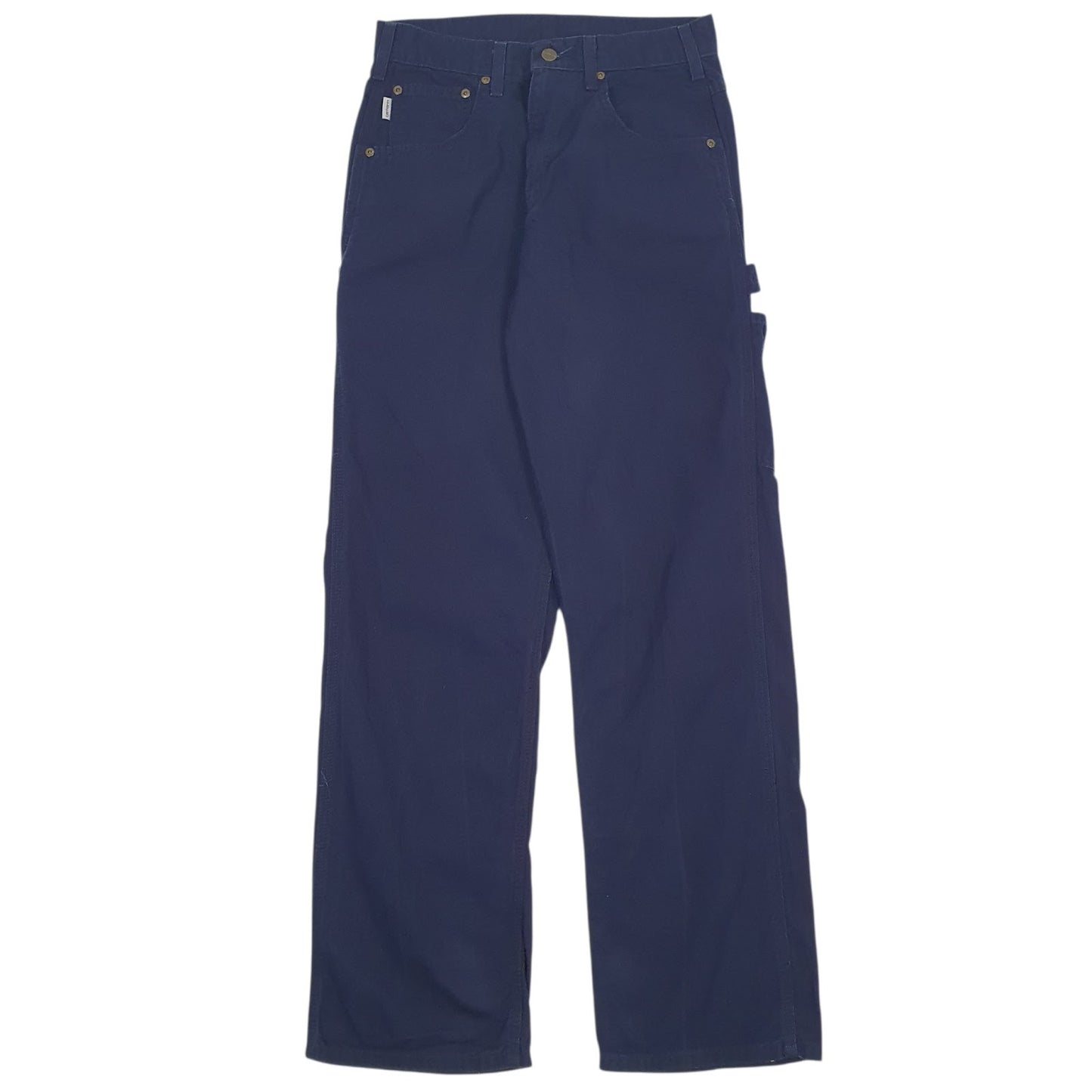 Mens Navy Carhartt B159-NVY Carpenter Trousers