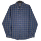 Mens Blue Eddie Bauer  Long Sleeve Shirt