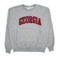 Mens Grey Champion Georgia Crewneck Jumper