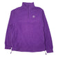 Mens Purple Adidas  Quarter Zip Jumper