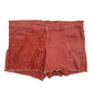 Womens Red Esmara  Denim Shorts