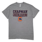 Mens Grey Gildan Chapman Cheerleading Short Sleeve T Shirt