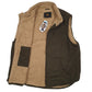 Mens Green Lee Workwear Sherpa Lined  Coat