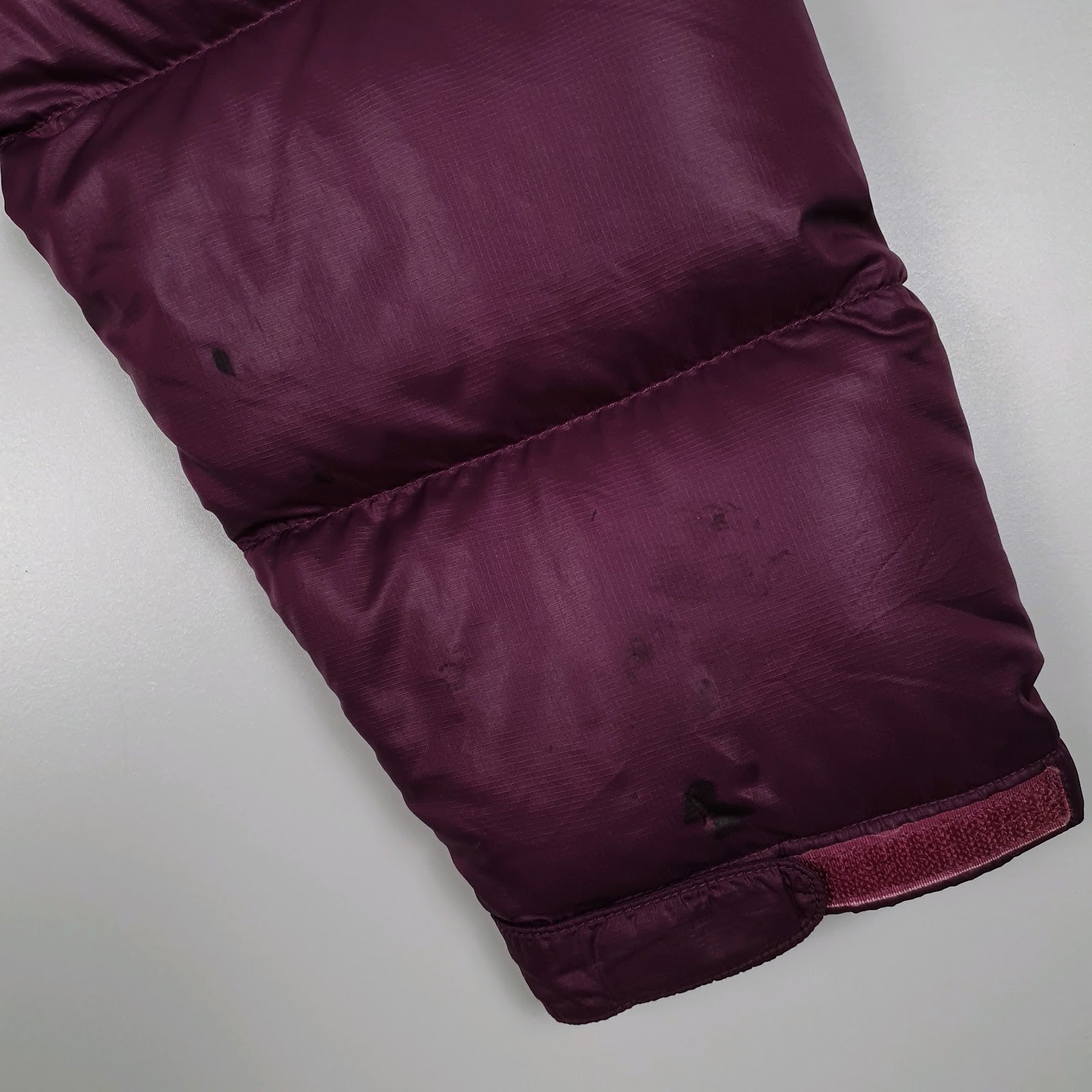 Mens Purple The North Face Nuptse Retro 1996  Coat