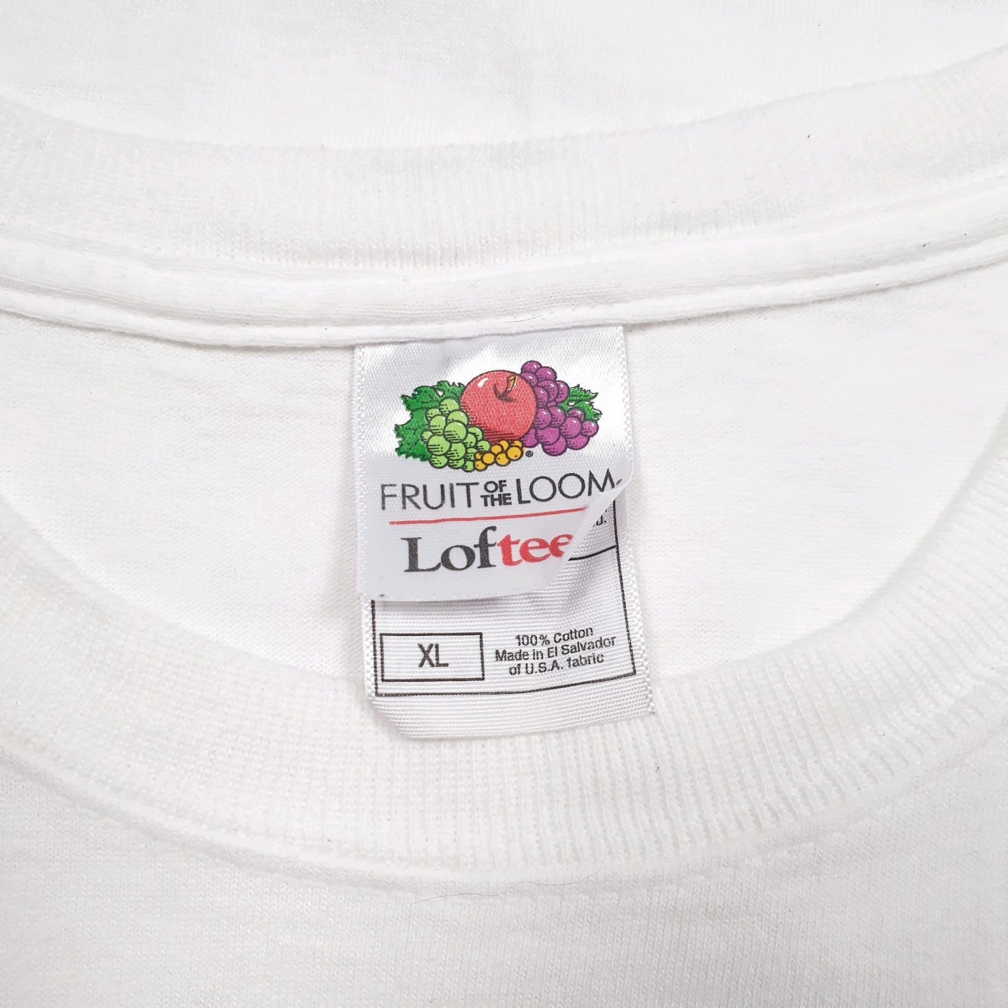 Mens White Fruit Of The Loom Vintage 00s Michigan State Hockey White Out  T Shirt