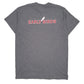 Mens Grey Gildan Holly Football  T Shirt