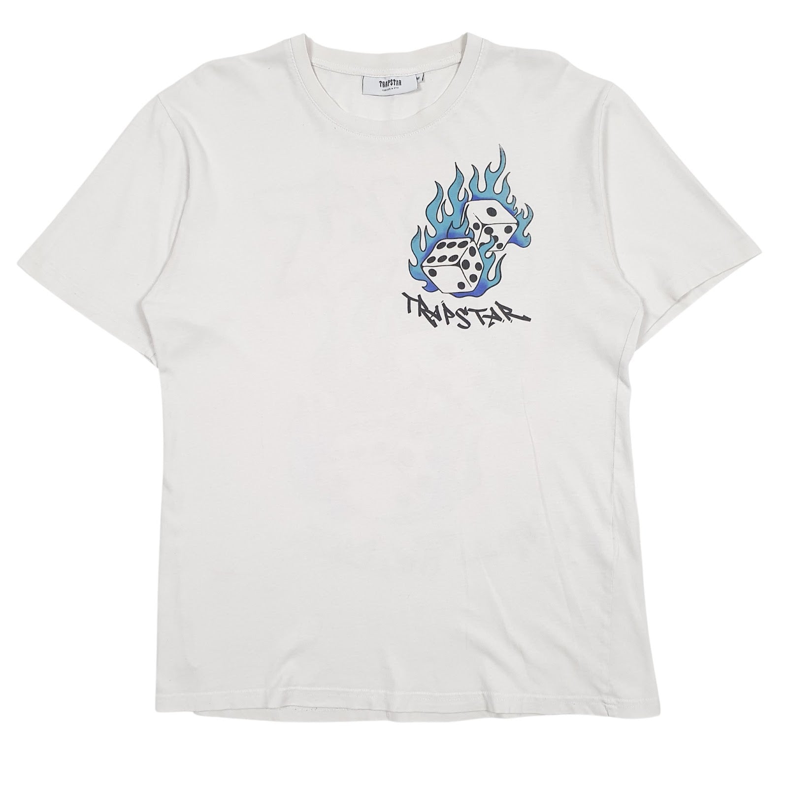 Mens White Trap Star  Short Sleeve T Shirt