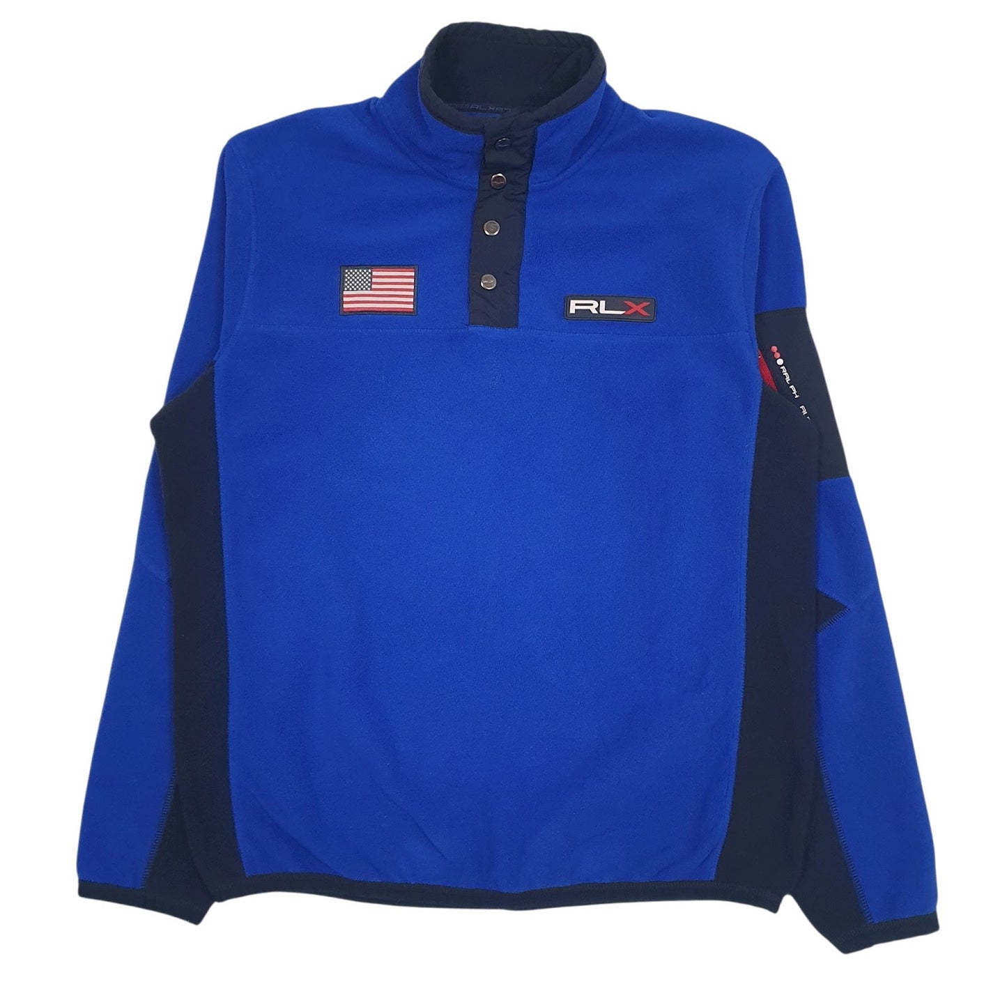 Mens Blue Ralph Lauren  Quarter Zip Jumper