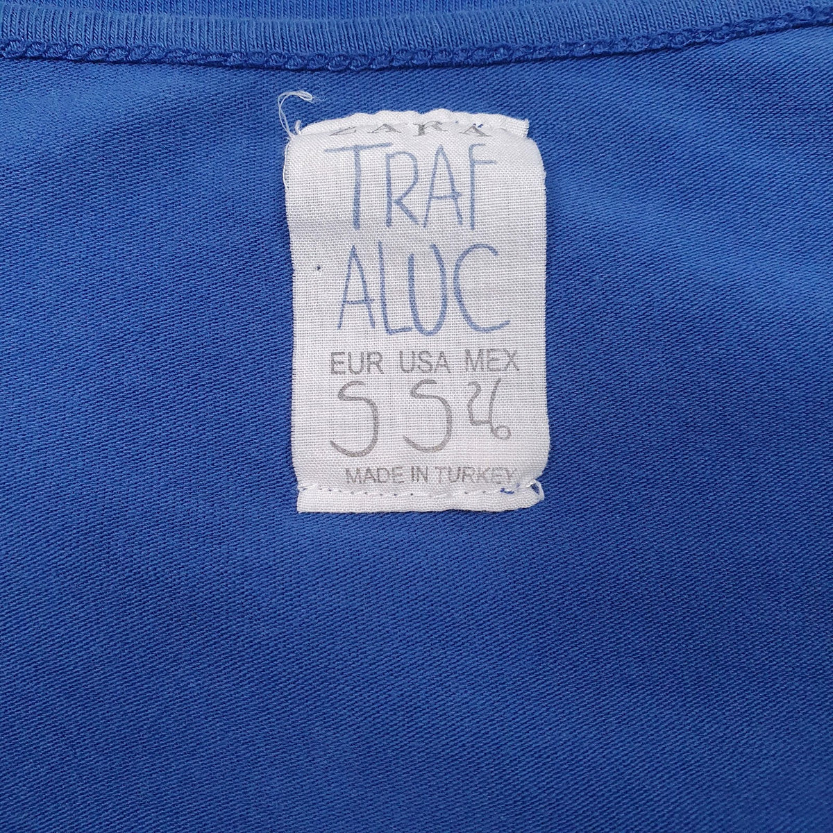 Womens Blue Zara   T Shirt