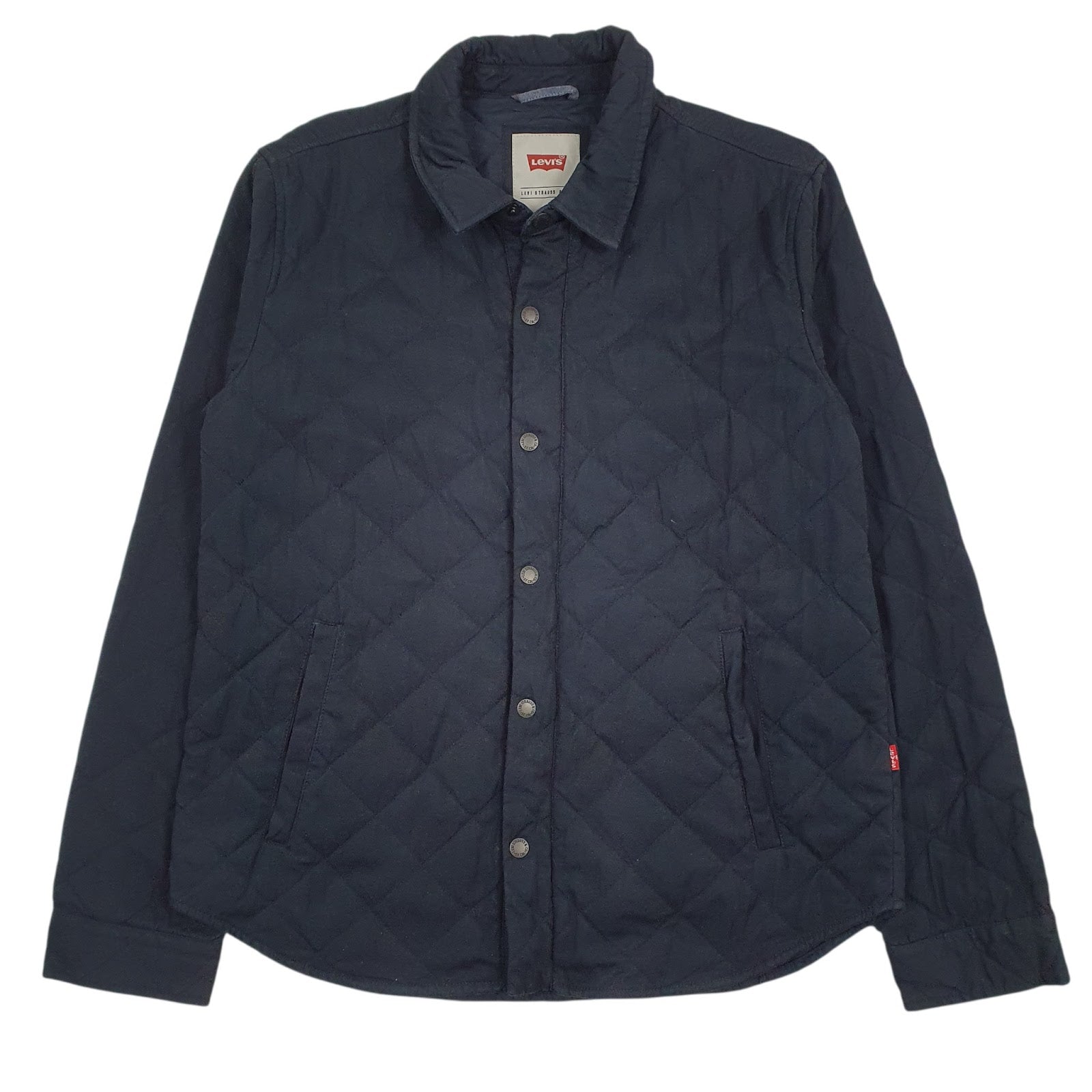 Mens Navy Levis   Coat