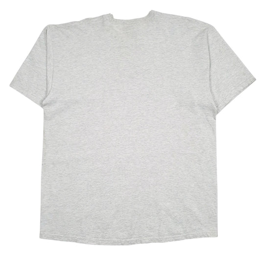 Mens Grey Fruit Of The Loom Graphic  T Shirt