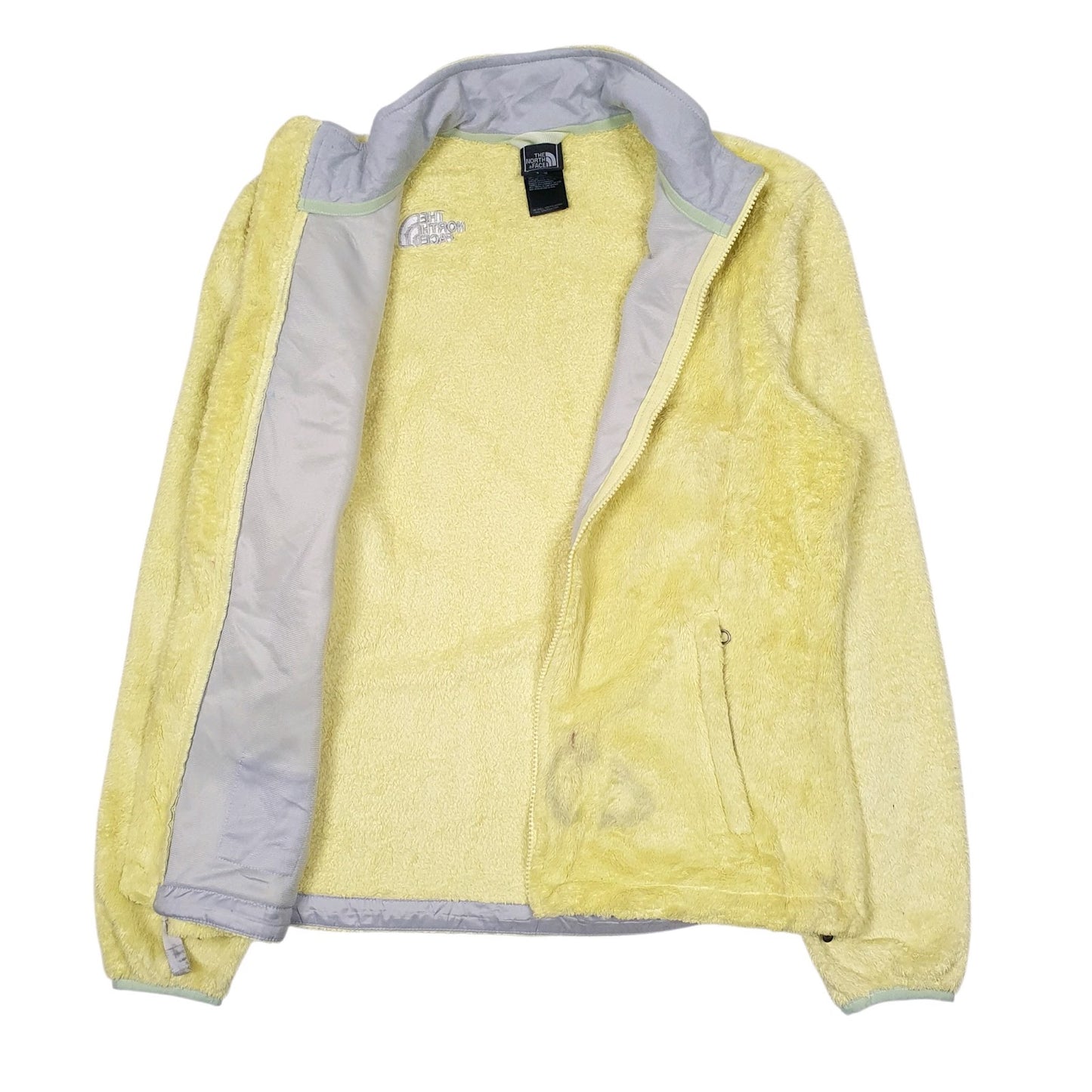 Womens Yellow The North Face  Full Zip Jumper