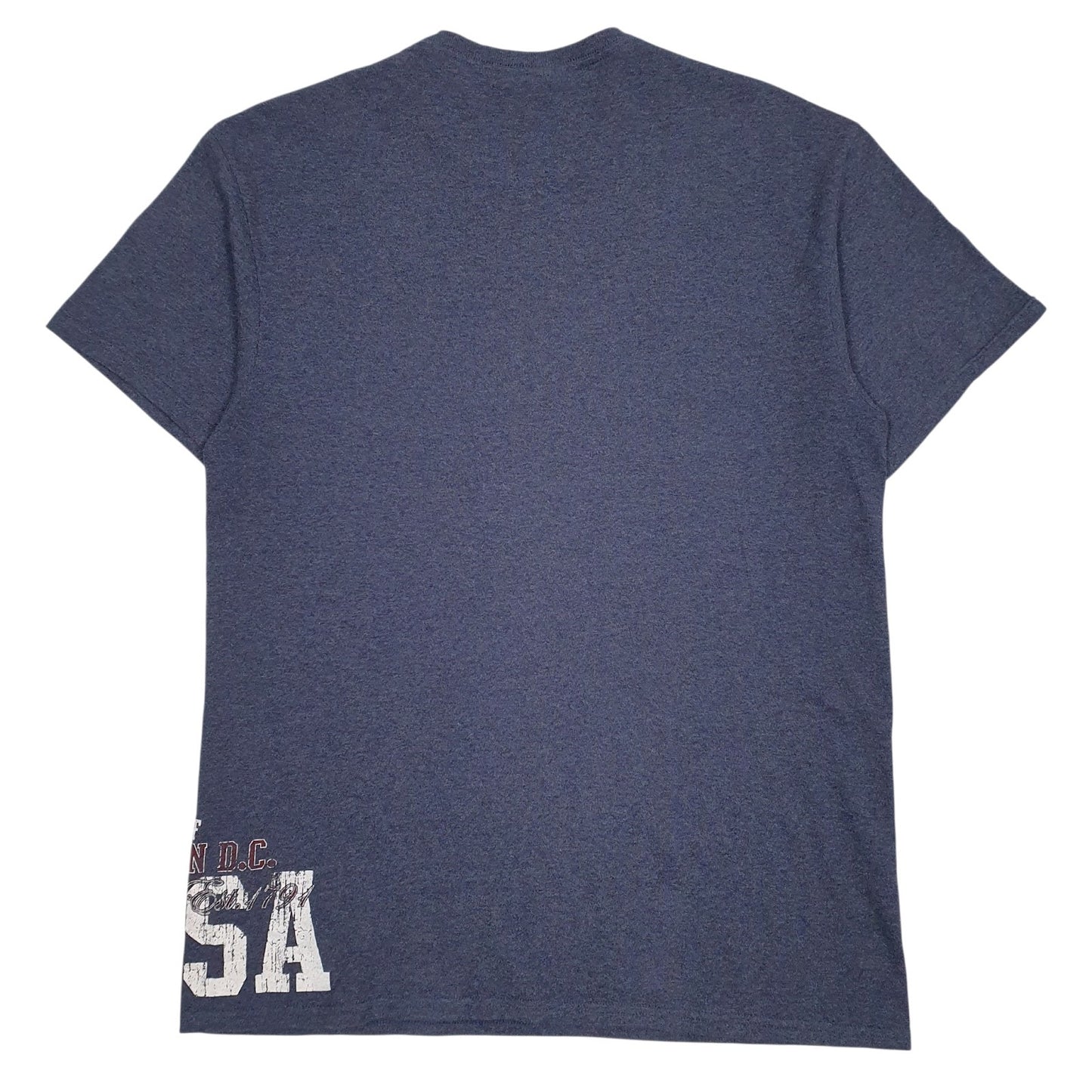 Mens Grey Delta Washington D.C.  T Shirt