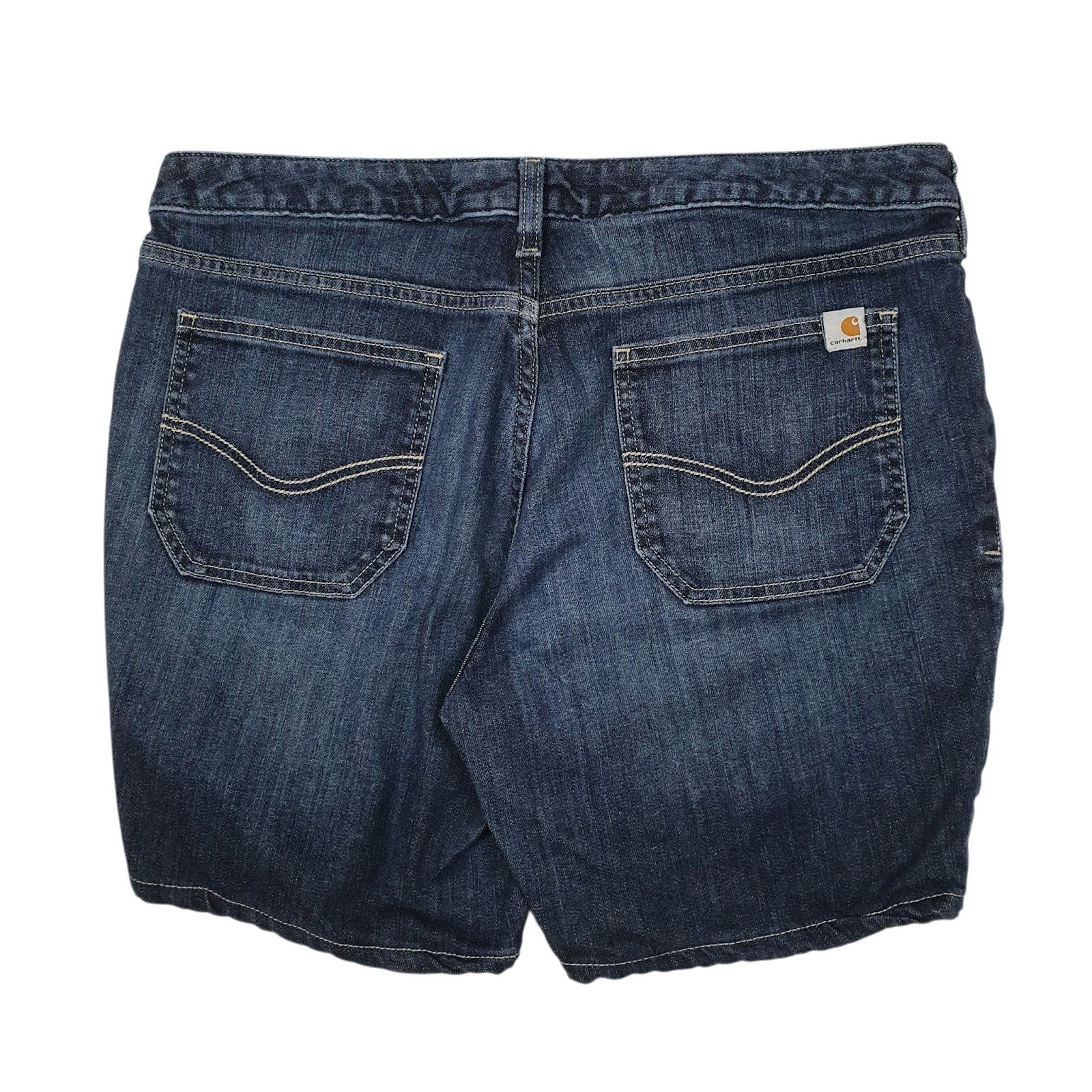 Womens Blue Carhartt WB071  Shorts