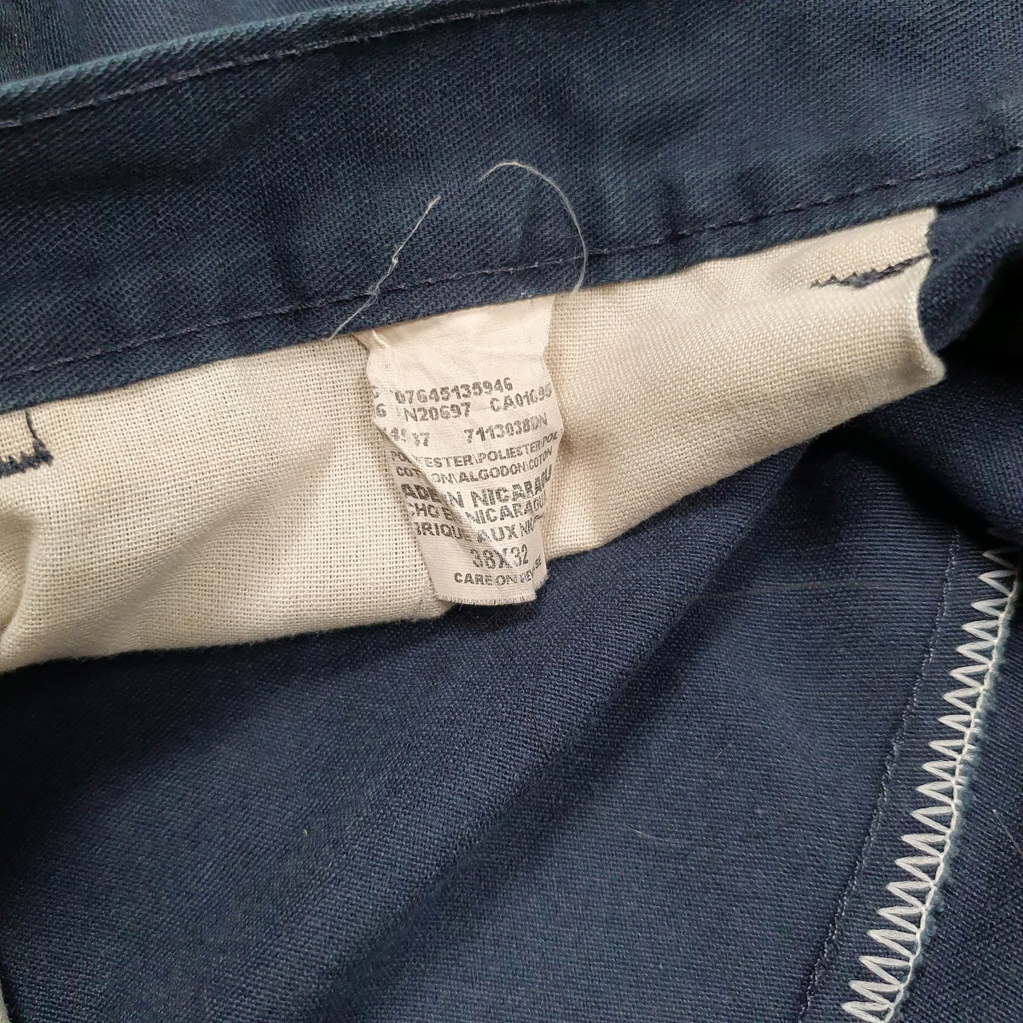 Mens Navy Dickies   Trousers