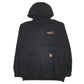 Mens Black Carhartt  Hoodie Jumper