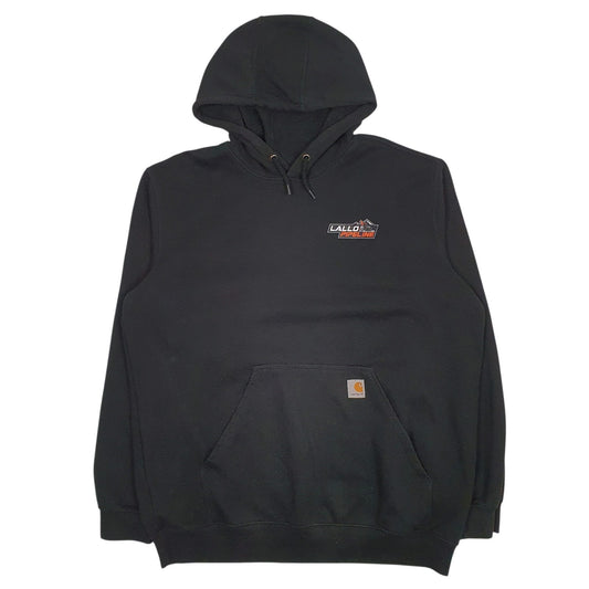 Mens Black Carhartt  Hoodie Jumper