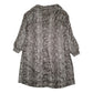 Womens Grey Unbranded Snakeskin  Dress