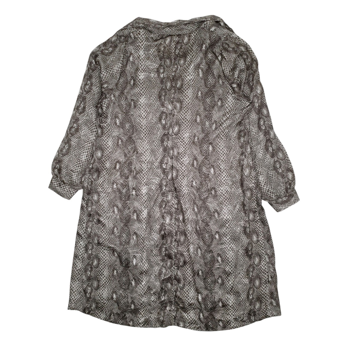 Womens Grey Unbranded Snakeskin  Dress