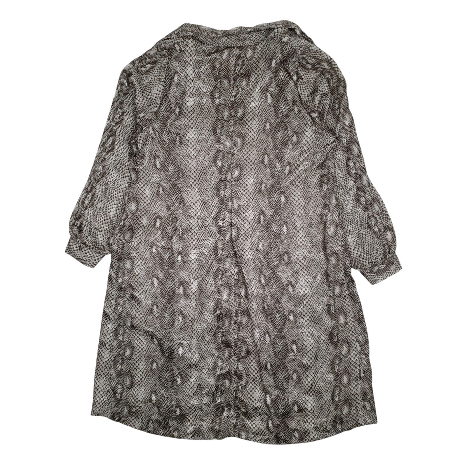 Womens Grey Unbranded Snakeskin  Dress
