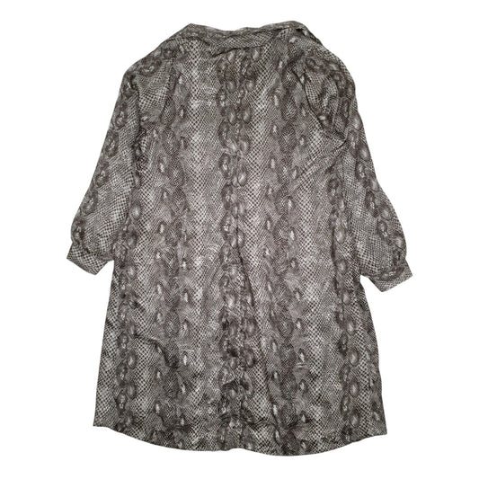 Womens Grey Unbranded Snakeskin  Dress