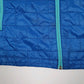 Womens Blue Patagonia Nano Puff Windbreaker Hoodie Coat