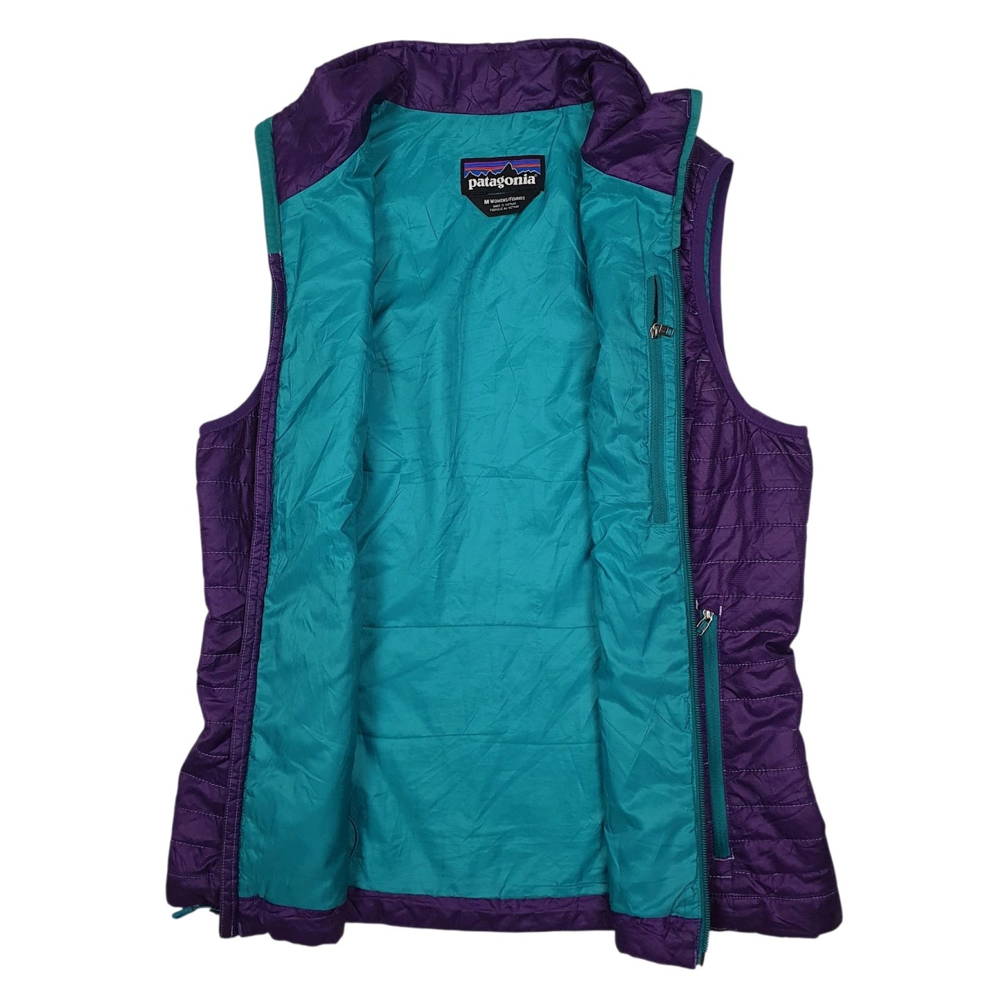 Womens Purple Patagonia Nano Puff Vest  Coat