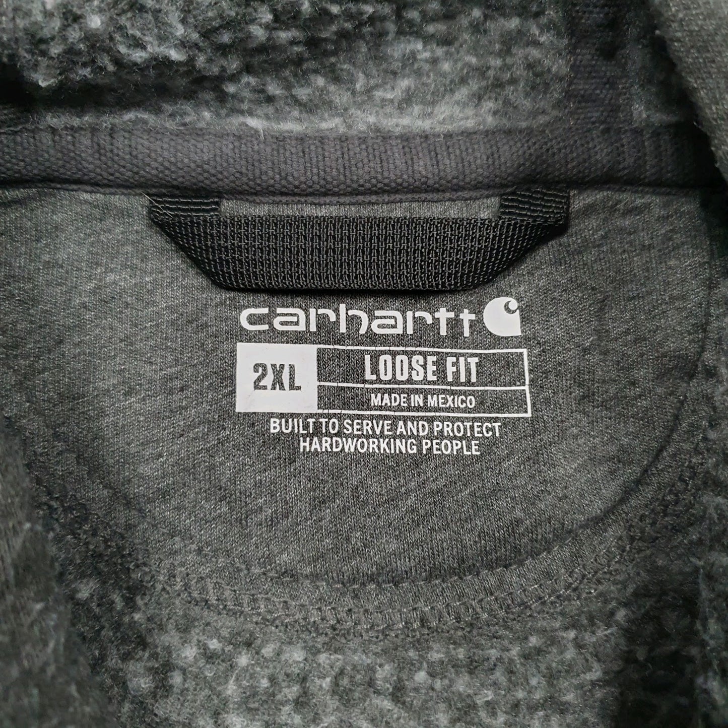Mens Grey Carhartt  Hoodie Jumper