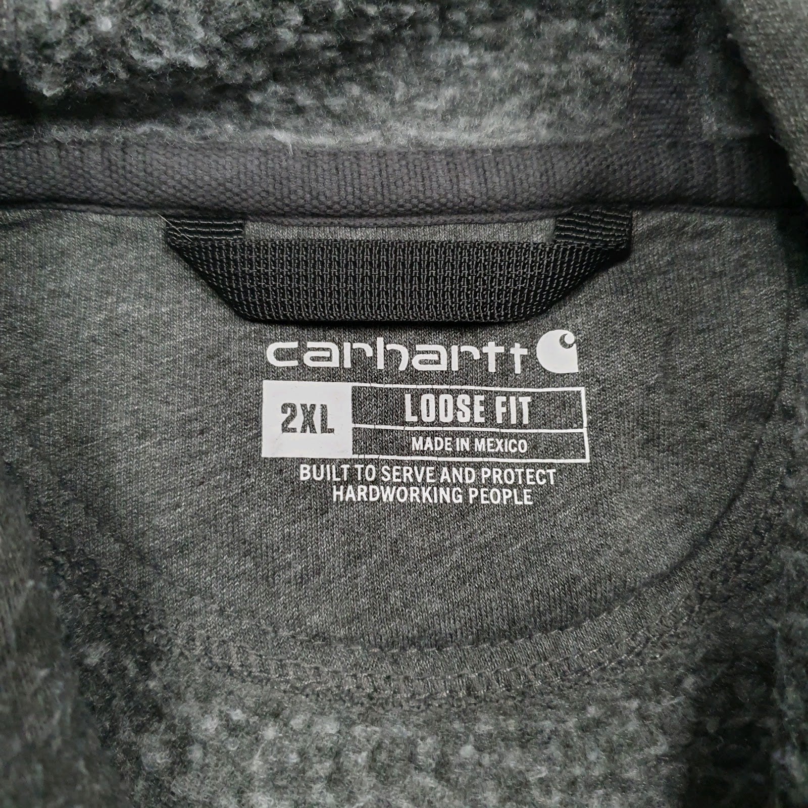 Mens Grey Carhartt  Hoodie Jumper