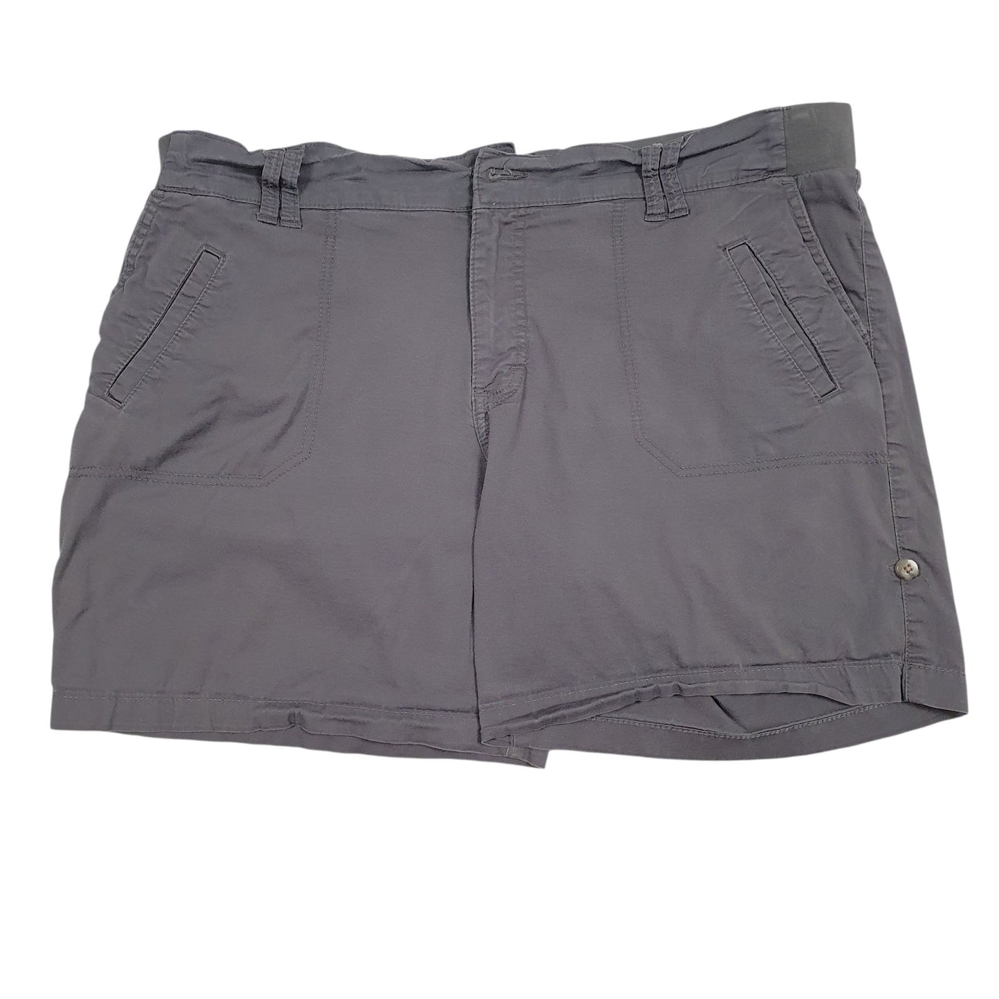 Womens Grey Lee Riders Sweat Shorts