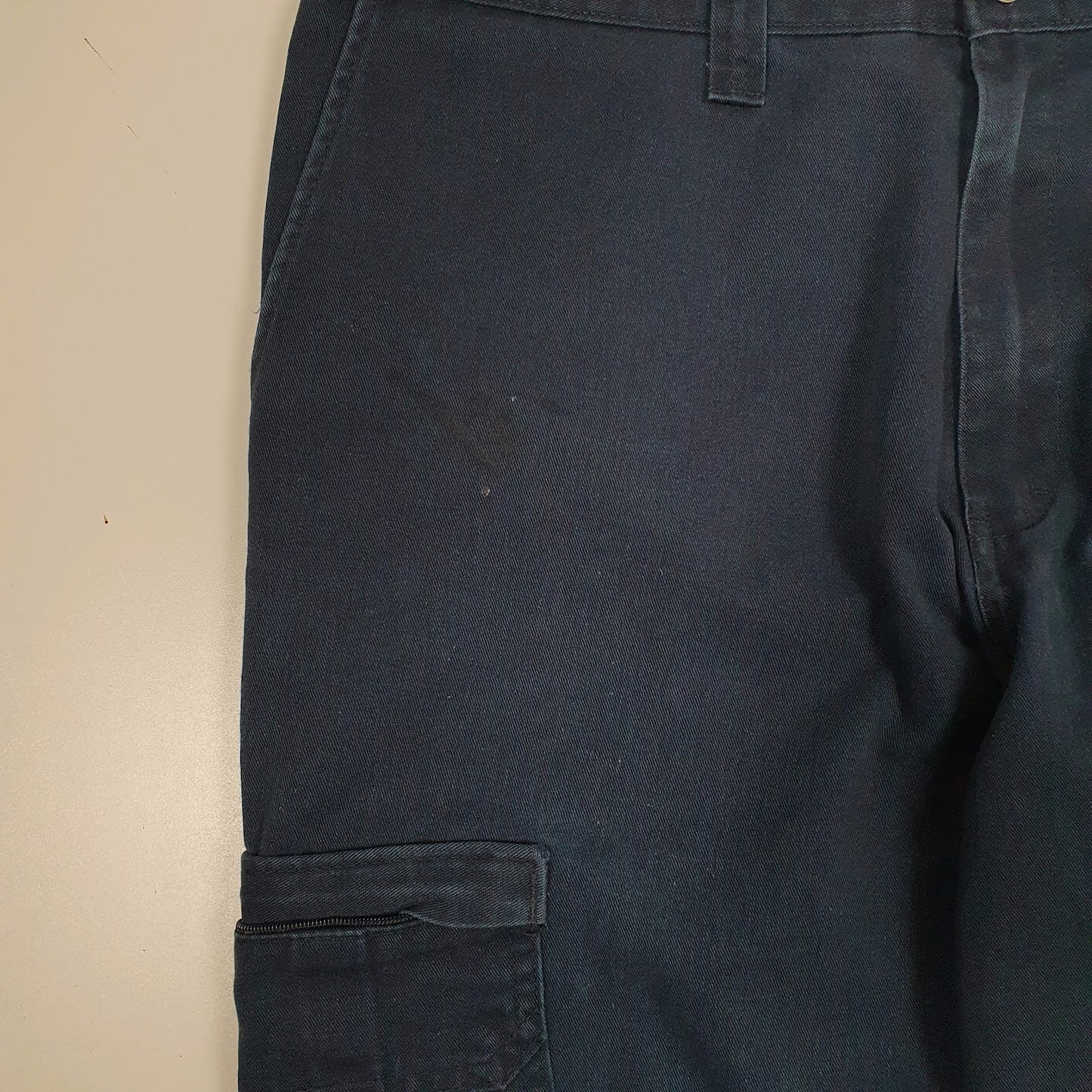 Mens Navy Dickies   Trousers