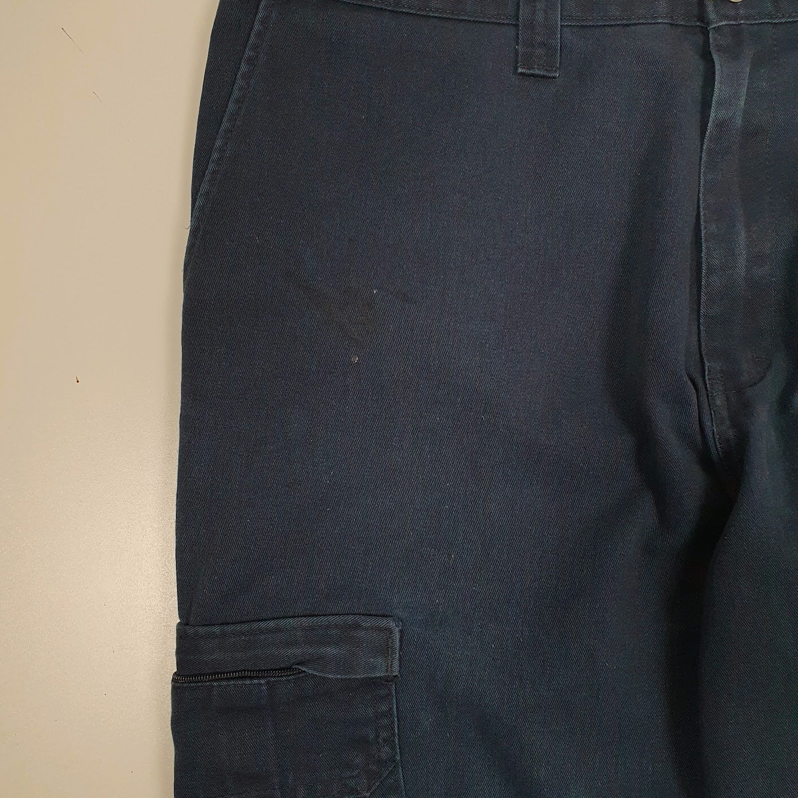 Mens Navy Dickies   Trousers