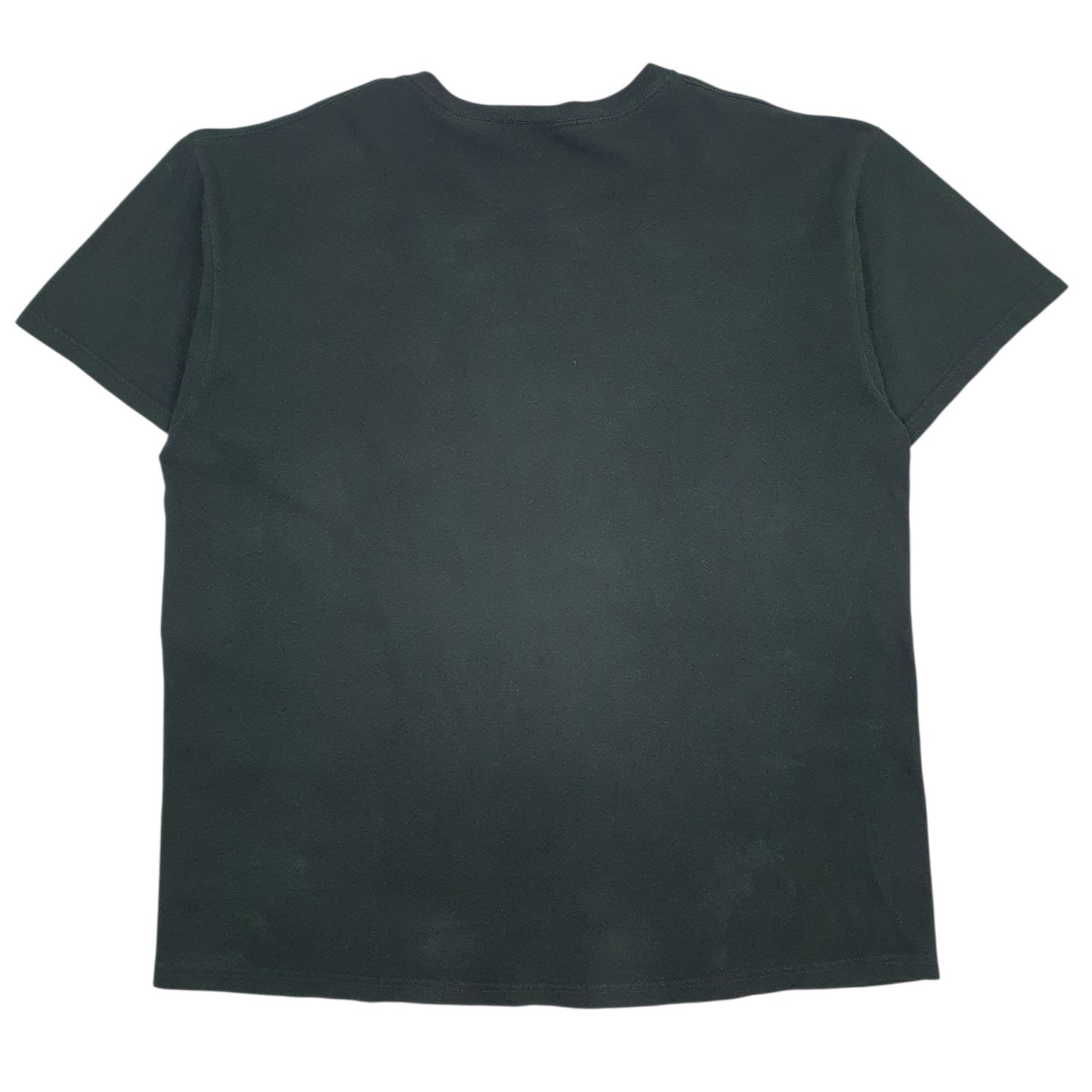 Mens Green Tommy Hilfiger Spellout  T Shirt