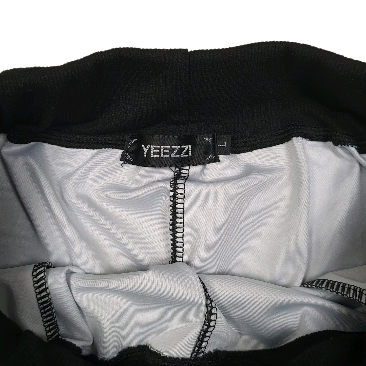 Mens Black Yeezzi 2 Pac Thug Life Cardigan Trousers