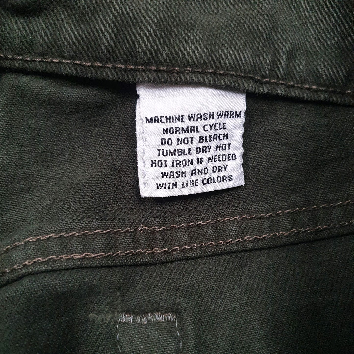 Mens Green Levis Vintage  Jeans