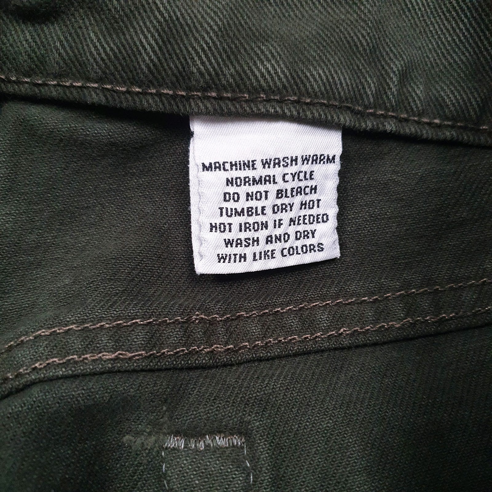 Mens Green Levis Vintage  Jeans