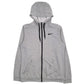 Mens Grey Nike Dri-Fit Hoodie Jumper