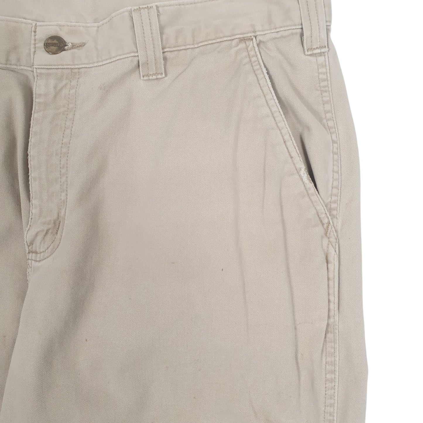 Mens Beige Carhartt Workwear  Trousers