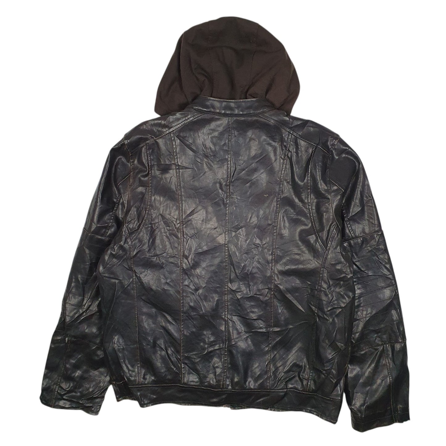 Mens Brown Levis Hoodie Hoodie Coat