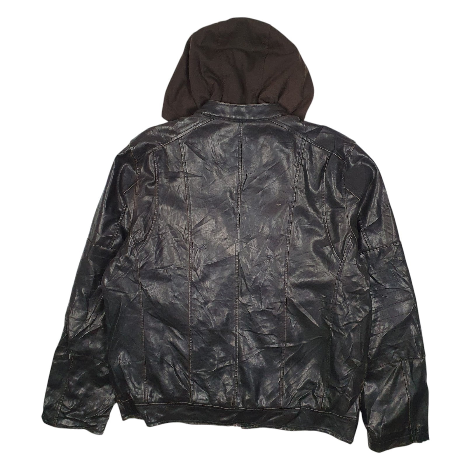 Mens Brown Levis Hoodie Hoodie Coat