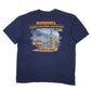 Mens Navy Harley Davidson Annapolis Maryland  T Shirt