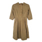 Womens Green Unbranded  Short Sleeve Dress